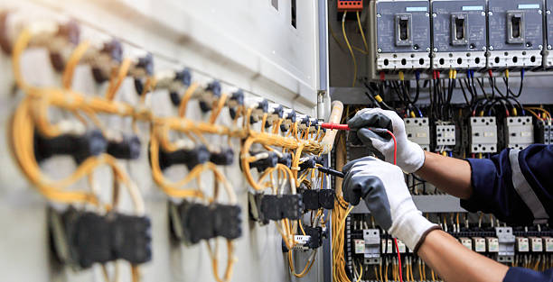 Professional Electrician technician working in North Babylon, NY